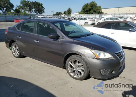 2013 Nissan Sentra S из США, поврежденный, VIN 3N1AB7AP7DL777788
